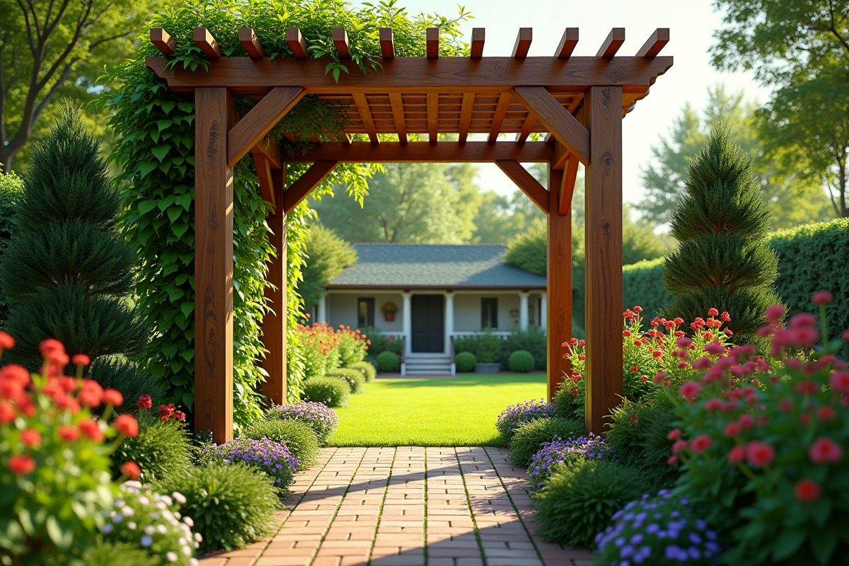 pergola bois