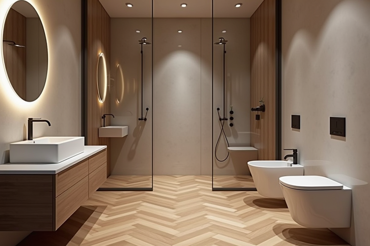 parquet salle de bain