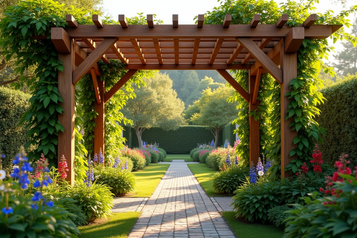 L’art de la pergola en bois pour jardin : esthétique et fonctionnalité