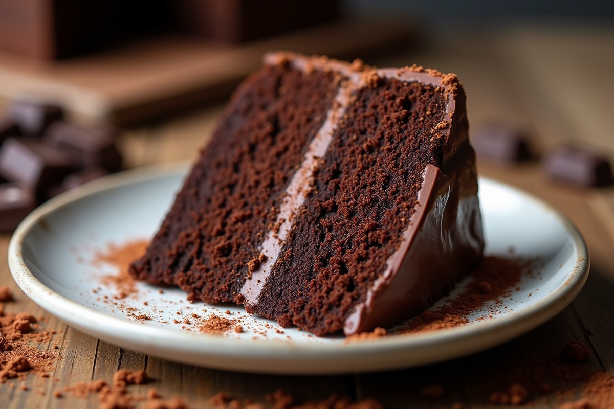 Gâteau sans beurre : la recette gourmande au chocolat noir