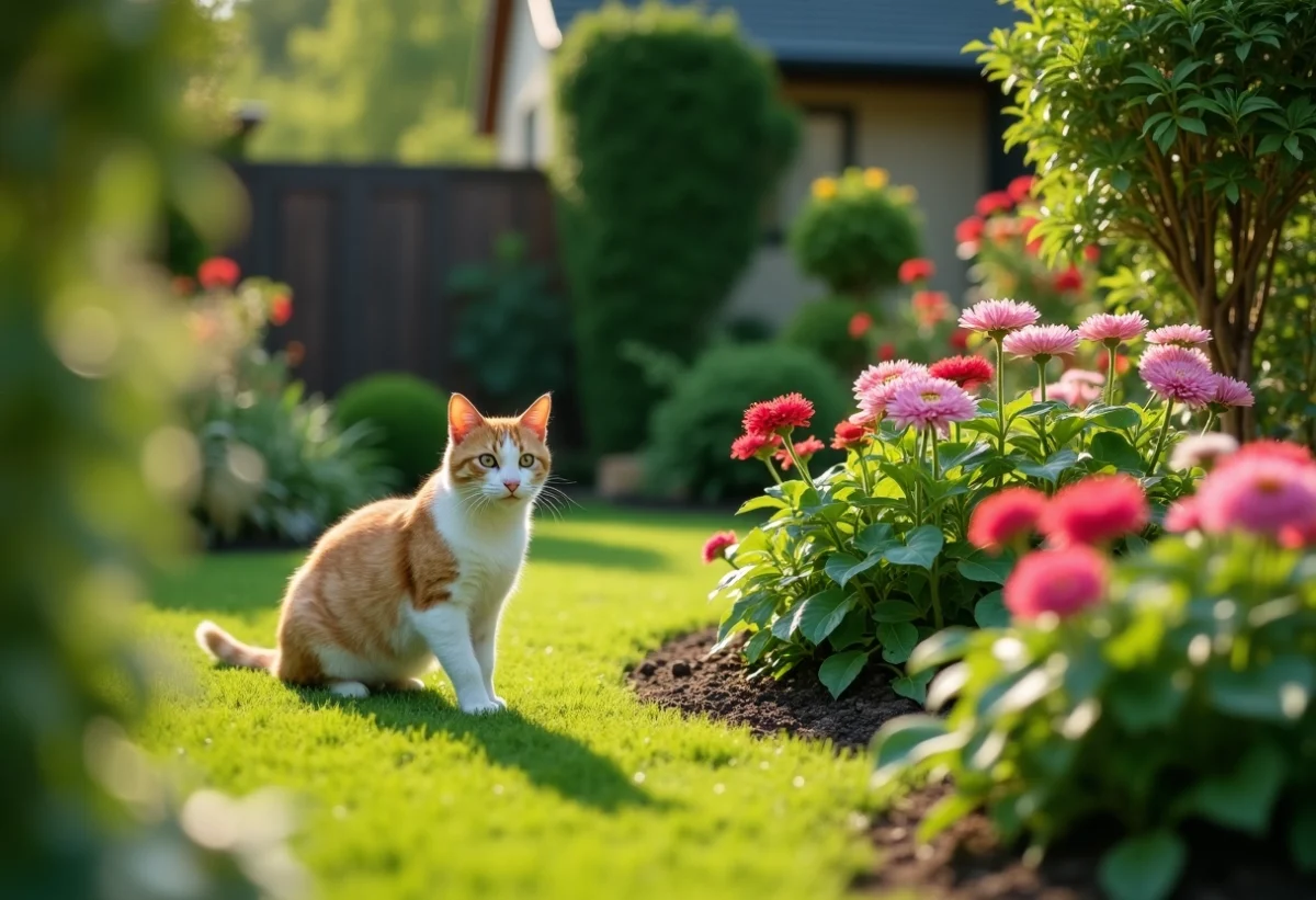 Répulsifs pour chats de jardin : astuces et produits infaillibles