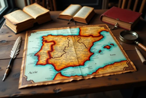 Décrypter la carte d’Espagne : histoire et géographie en un seul coup d’œil