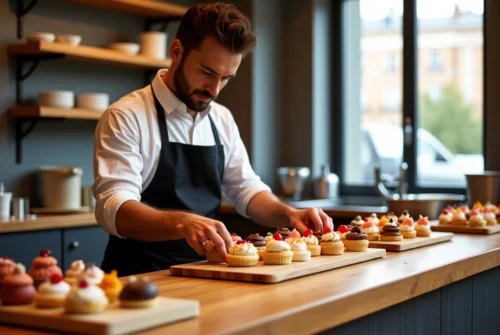 Les douceurs de l’artisan pâtissier Cédric Grolet primé