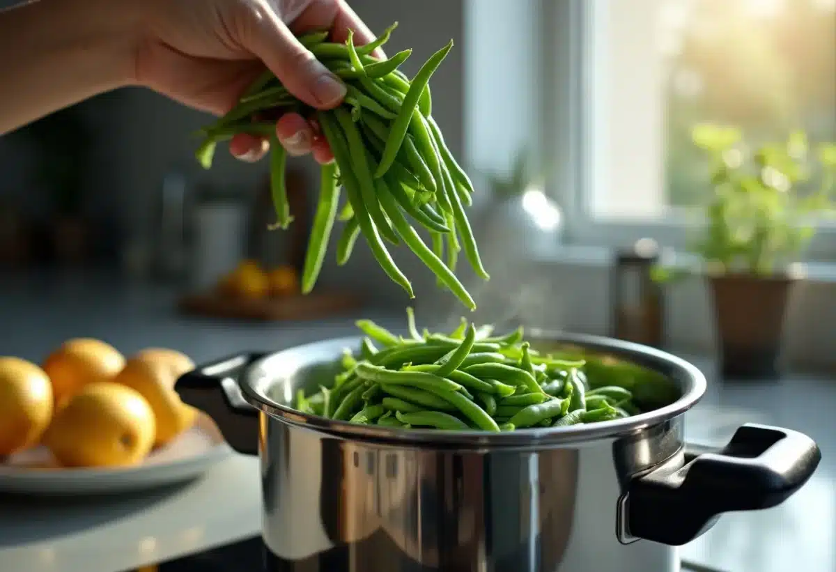 Optimiser le temps de cuisson des haricots verts à la cocotte-minute